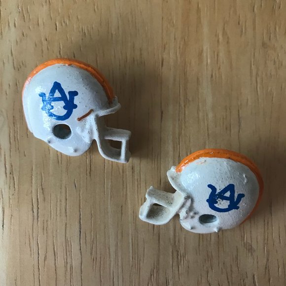 University of Auburn Earrings Handmade Helmet - Picture 4 of 8